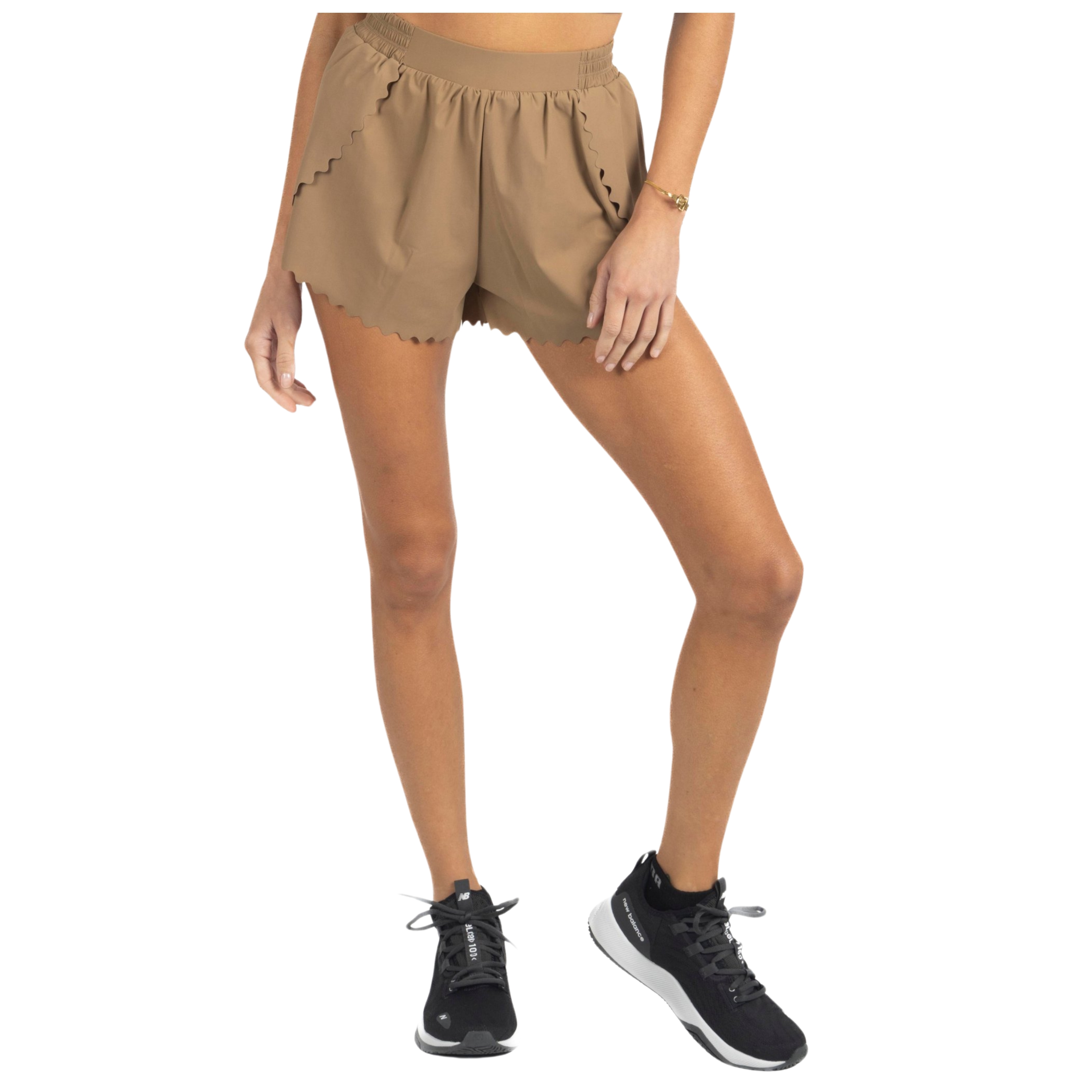 Chloe Romantic Scalloped Detailing Shorts