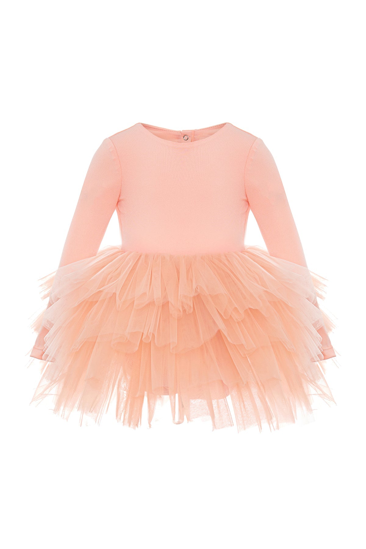 Blossom Long Sleeve Fluffy Tutu Dress (Toddler, Little Kid &amp; Big Kid)
