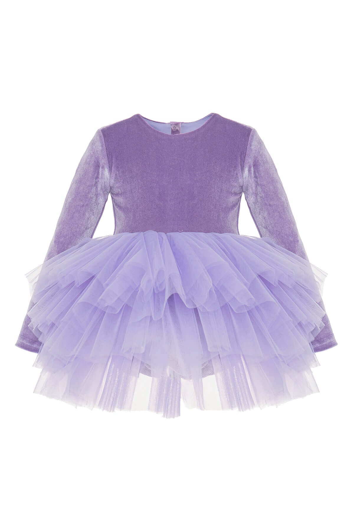 Dream Long Sleeve Velvet Tutu Dress (Baby)